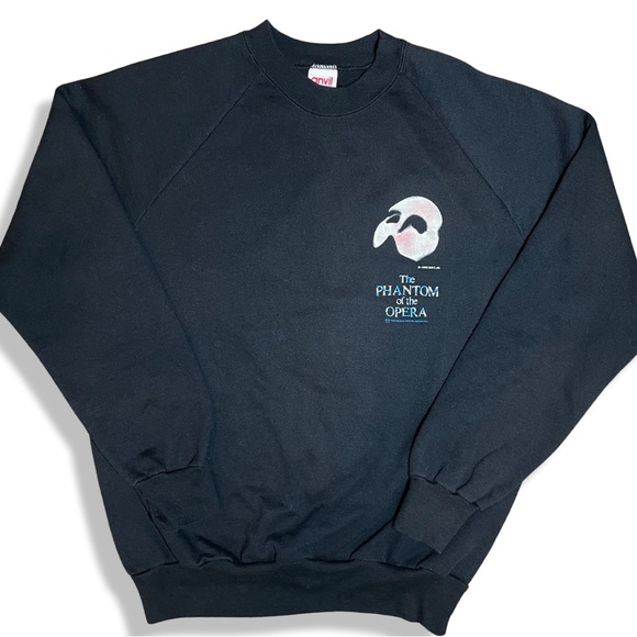 Rare Vintage 90s Phantom Of The Opera CrewNeck SweatShirt - Picture 1 of 5